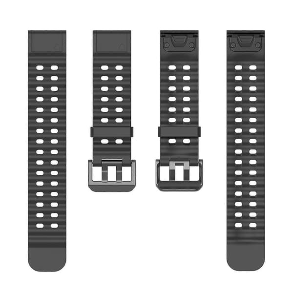 Type A 26 mm silikonrem til Garmin Fenix 8 51 mm/Enduro 3/Enduro 2 Quick Release Ocean urrem Style A