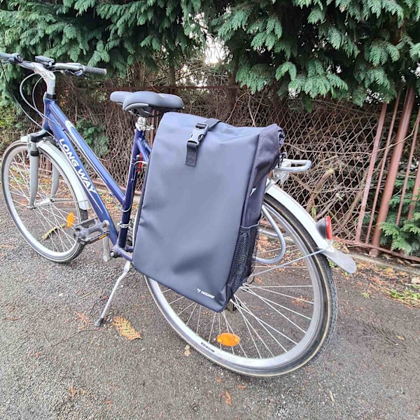 Cykelväska - 15 L Svart
