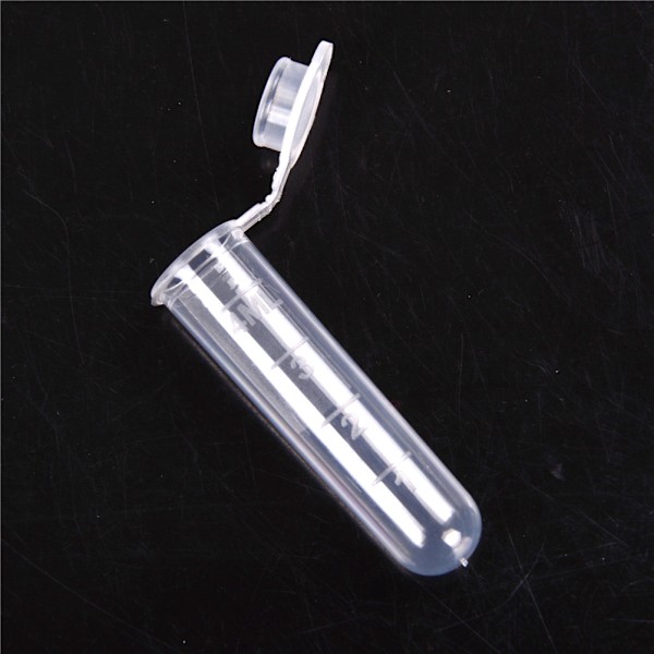 30 st 5 ml plastcentrifug laboratorieprovrörsflaska prov innehåller