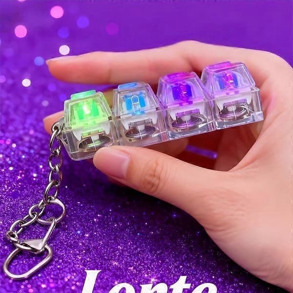 2 tastatur-fidget-legetøj, højlydt