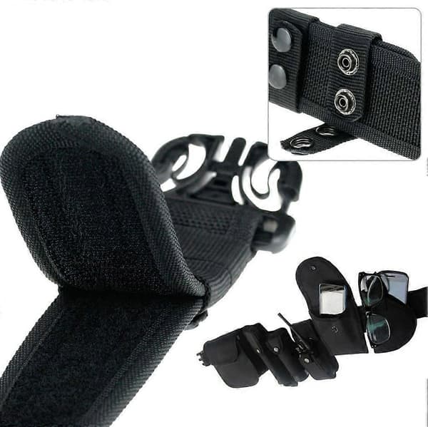 Nylon Heavy Duty Police Army Security Guard Paramedic Utility Belt Quick Release