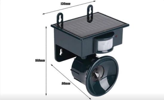 Ultrasonic Pigeon Repeller - Balcony Bird Repeller - Bird Scarer