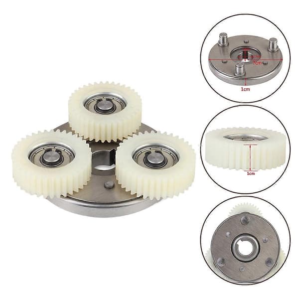 36T E-cykel Nylon Gear til 8FUN til Ebike Planetgear Navmotor 250-350W E-cykel Tilbehør