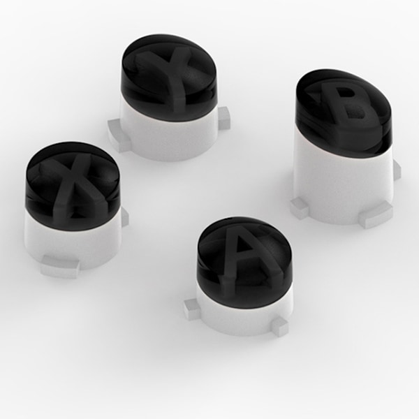 Bullet Buttons ABXY Mod Kit för Xbox One Controller Buttons Rep Part för Xbox