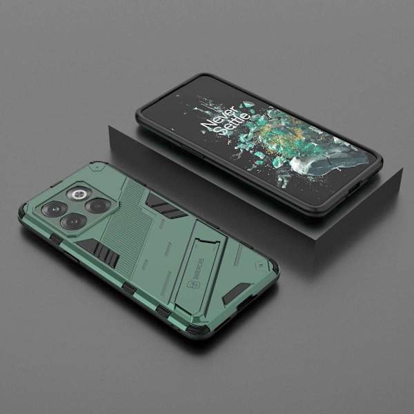 Stöttåligt OnePlus Ace Pro / OnePlus 10T hybridskal - Grön Grön
