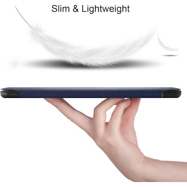 LG G Pad 5 10.1 Fodral, Smart Case Trifold Stativ Slim Lätt Fodral Cover för LG G Pad 5 10.1 Tum Tablet 2019 Release, Modell:LM-T600L