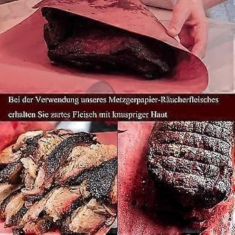Slaktarpapper rosa, BBQ kraftpapper original slaktarpapper