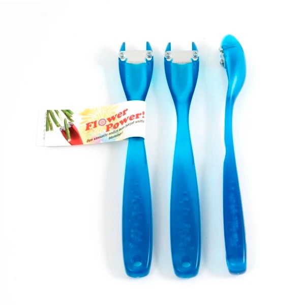 Blomkniv Flower Power Blå blå