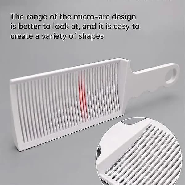 3 Hair Clipper Combs with Gradient - Professional Heated Hair Clipper Combs - Static Curved Blended Flat Combs, Suitable for Salon Hair