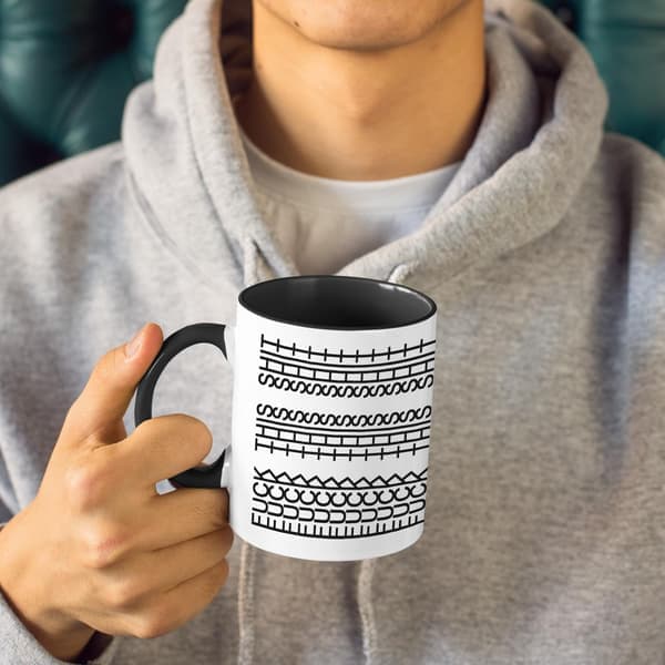 Mugg, vit elefant vuxenpresent, rolig kaffemugg, present till kollegor, bästa vänner, bästa vänner