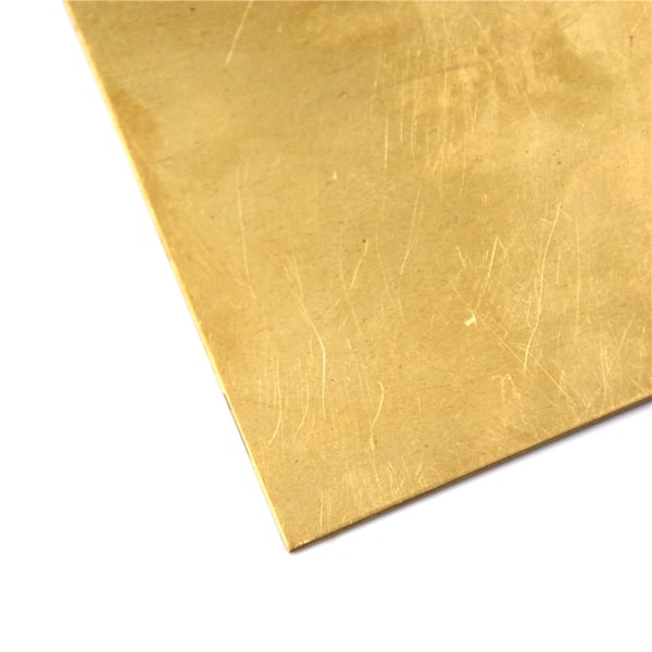 Mässing Metall Tunn Plåt Folieplåt 2*100*100mm 2*100*100mm