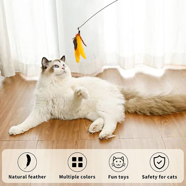 Kattmask Refill Leksak Katt Vinkel Ersättning