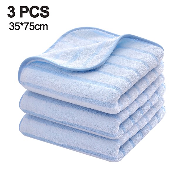 Handdukar för badrum  Mjuka, mycket absorberande handdukar, storlek 35*75cm (3-pack)