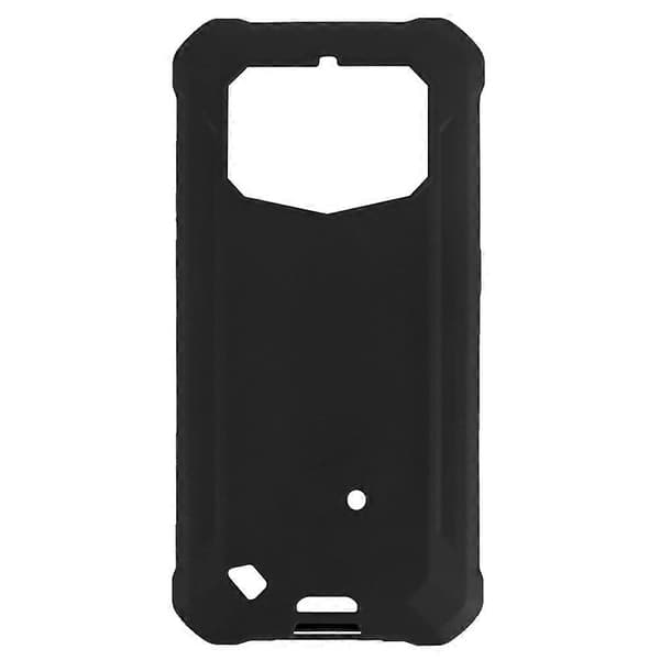 Matte etui til Oukitel WP5/WP5 Pro, blødt fleksibelt TPU anti-ridsebeskyttelse - Sort