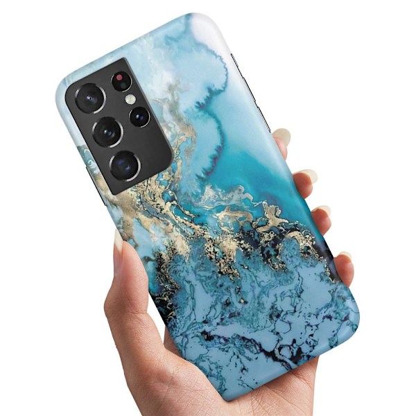 Samsung Galaxy S21 Ultra - Skal/Mobilskal Konstmönster