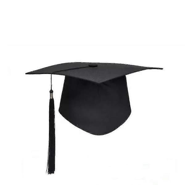 Studenterhue, kandidathue, eksamenshue, universitetsstudiehue med hængende kvast, til eksamensceremonien,
