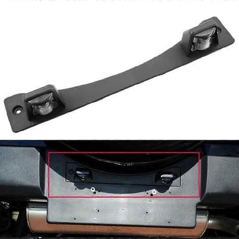 Nummerpladebeslag til Jeep Wrangler JK 2007-2018 (pære medfølger ikke)