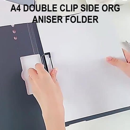 Clipboard A4-Clipboard A4 with cover-Clipboard A4-Standard size clipboard folder - equipped with double clipboard holder for office documents