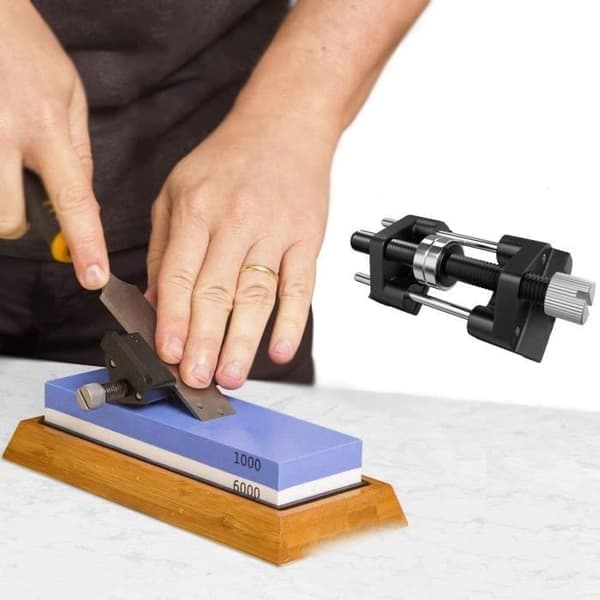 1 PC Honing Guide Chisel Sharpening Jig for Chisels and Planers Adjustable Angle Guide Sharpening Jig Whetstone Holder