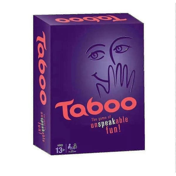 Taboo Game Classic Hourglass Family Game WHBYV