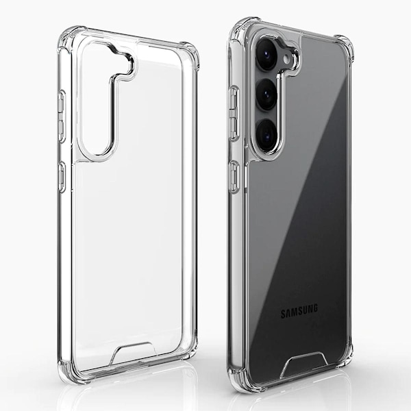 Stöttåligt Skal Samsung S23 5G - Transparent Transparent