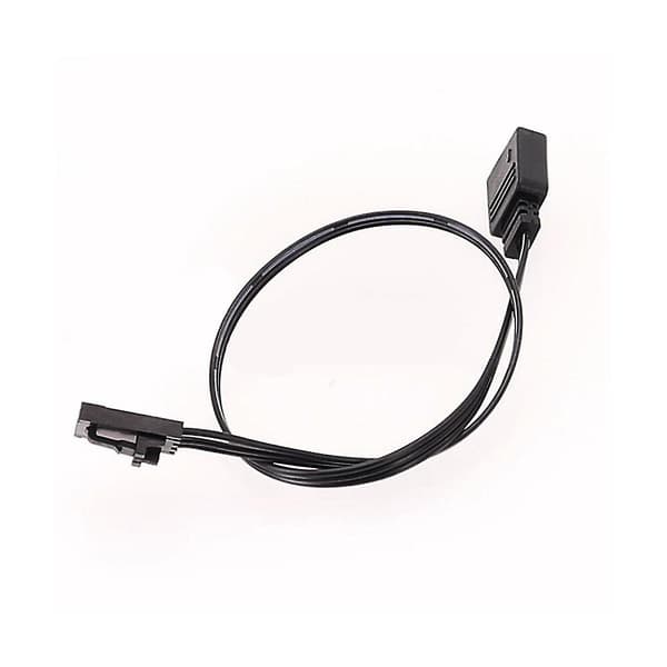 För 4pin Rgb - Standard Argb 3-pin 5v -sovitinliitin Rgb-kaapeli 25cm Black