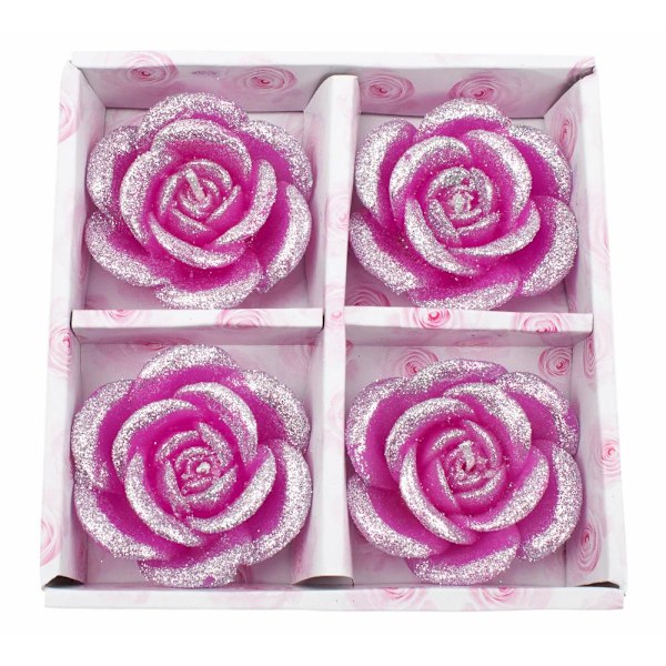 Ljus Rosor 8-pack
