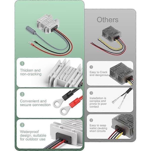 Til Starlink Mini 12V Adapter DC Step Up Converter 12V til 30V 3.5A Smart Boost til Starlink Mini Strømforsyningskabel