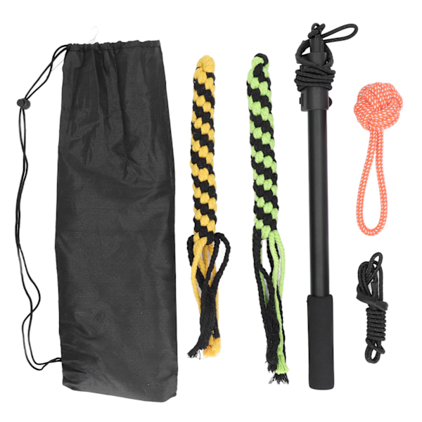 Flirt Pole Toy Multipurpose Infällbar Training Interactive Toy Flirt Pole för små medelstora hundar