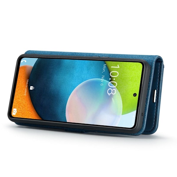 DG MING Samsung A53 5G 2-i-1 Magnet Plånboksfodral - Blå Blå