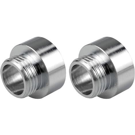 Kromhaneadaptere 3/4\" x 1/2\", Reducerende nippelkoblinger til haneadaptertilslutning, bruseslanger
