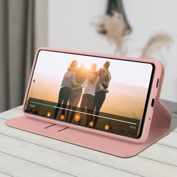 Fodral till Samsung Galaxy S20 FE Folio plånboksställ Funktion Rose Gold Rose guld