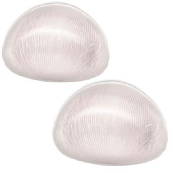 Läpinäkyvät silikonisisäkkeet rintaliiveihin 80g, mukavat push-up-rintapehmusteet