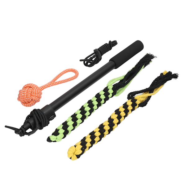 Flirt Pole Toy Multipurpose Infällbar Training Interactive Toy Flirt Pole för små medelstora hundar