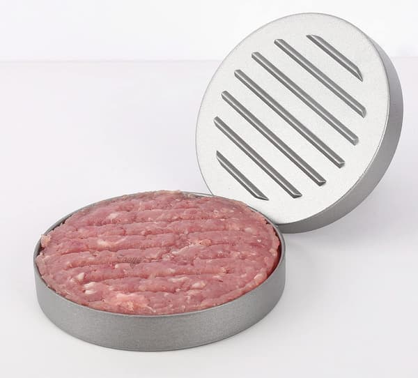 Non-Stick Burgerpress med 100 Vaxpapper