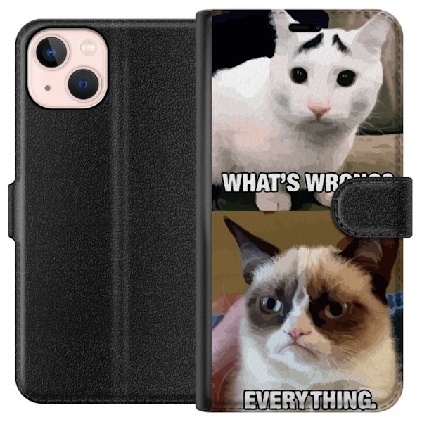 Apple iPhone 13 Plånboksfodral Vad är fel.