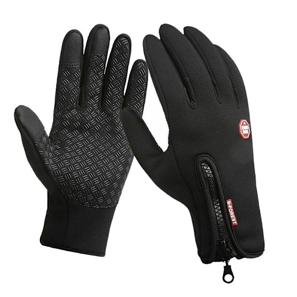 Touch Handskar, Svarta - L Black L Black L