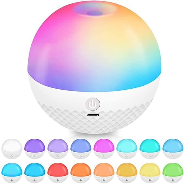 Smart 16 farver RGB LED dæmpbar natlampe