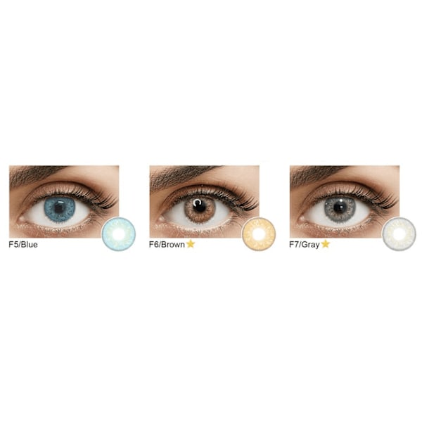 Färgade Linser – Foggy 2 Series – 12 Månader – Brown Brown Brown