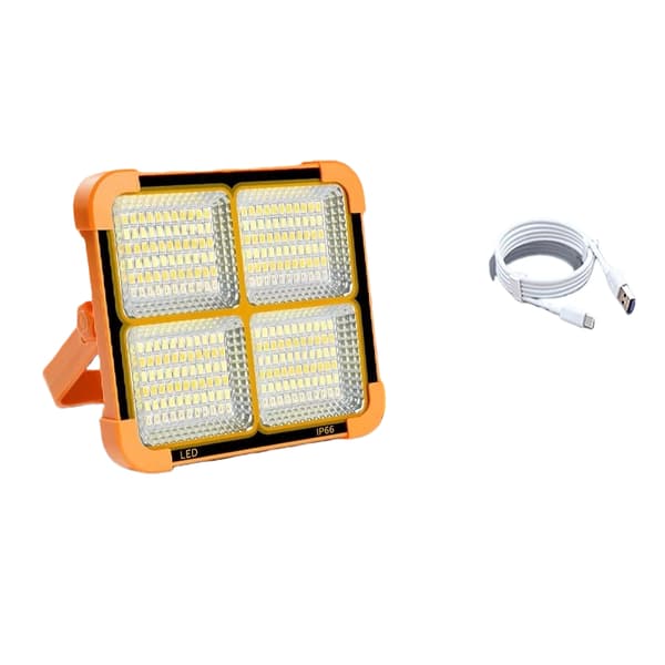 Rechargeable LED Headlamp - LP-300W [8-18 hours battery life] Dual Solar and USB Charging - Solar Panel - Monoblock