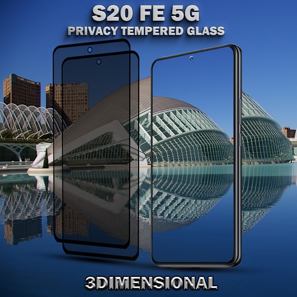 Samsung S20 FE Privacy Skärmskydd – 2-pack med 3D-passform och Touchvänlig design