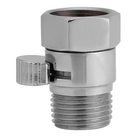 G1/2 Flow Control Stop Water Saving Valve, for Shower Head, Handheld Bidet Sprayer, New