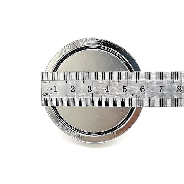 Superstark Neodymmagnet 120 kg - Stark Magnet - Perfekt för Magnetfiske - 60 mm med Neodymform