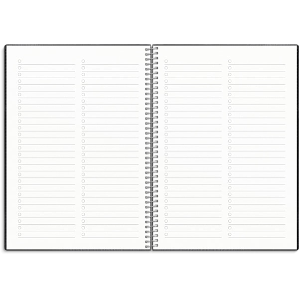 Kalender 2025 Senator A5 Twist svart