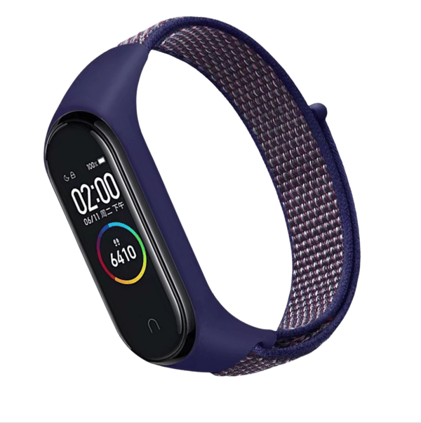 Nylonranneke Xiaomi Band 8/9:lle, sininen