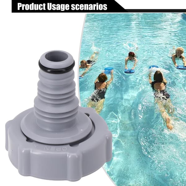 Egnet til Bestway P6H1419 Hjemmeadapter (grå Ø 32 cm) Dele og tilbehør til håndværktøj