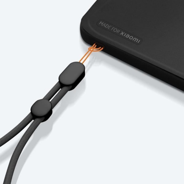 Fodral till Xiaomi 14T Pro Flip-plånbok med handledsrem Gjord för Xiaomi Black Svart