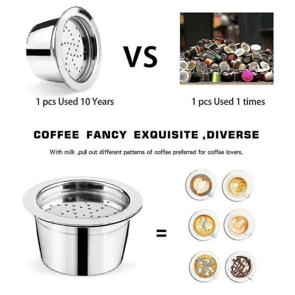 Bimirth Gjenfyllbare Kaffekapsler For K-fee Kaffe Espresso Maskin - På Lager - Yvan