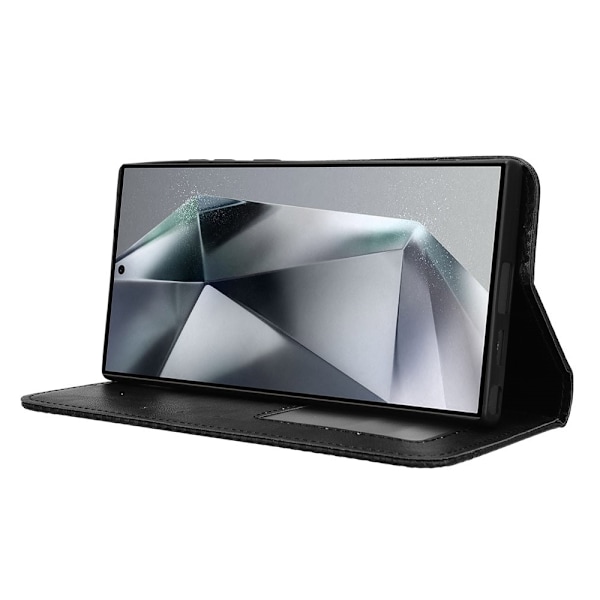 Samsung Galaxy S24 Ultra Plånboksfodral  - Svart Svart