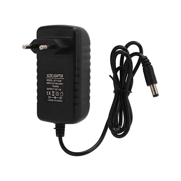 12V 3A power Universal power Transformator för bildskärm EU-kontakt 100-240V